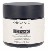 Naktinis veido kremas Organic & Botanic Mandarin Orange, 50 ml
