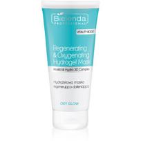 Bielenda Professional Oxy Glow intensyvaus poveikio hidrogelio kaukė odai atnaujinti 150 ml