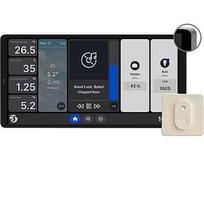 Shelly Plug&Play "Wall Display X2 Silver + Blu H&T Ivory" Android WLAN Silber Shelly_WDX2_HT_bundle_w