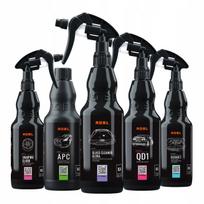 Autochemijos rinkinys, ADBL rinkinys 5x500ml su greitojo poliravimo priemone automobilio kėbulo atnaujinimui po plovimo