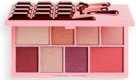 Akių šešėliai Makeup Revolution London I Heart Revolution Chocolate Mini, 10.2 g cherry
