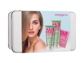 Plaukų priežiūros priemonių rinkinys Dermacol Hair Boost Volume Effect, 3 vnt., 250 ml