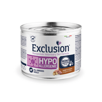 Exclusion Hypoallergenic konservai šunims su triušiena, 200 g