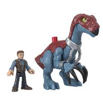 Figūrėlių rinkinys Mattel Jurassic World Imaginext 3 Dinozaur Slasher GVV63, įvairių spalvų