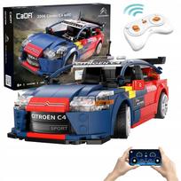 CaDA Citroën WRC nuotoliniu būdu valdomas konstruktorius su Bluetooth – 329 detalių