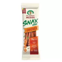 Karštai rūkytos kiaulienos dešrelės KAI NORISI MĖSOS SNAX, 100 g