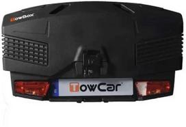 „TowBox“ priekabos dėžė „Evo“ – juoda – 305 litrai
