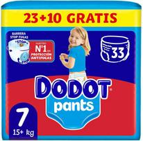 DODOT PANTS diaper-panties size 7 +17 kg 33 u