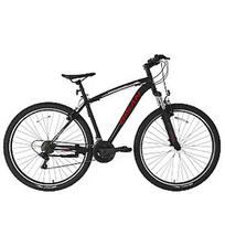 Kalnų dviratis Bisan LEON V Matt Black/Red (ratų dydis: 29", rėmo dydis: 19")