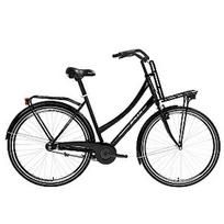 Miesto dviratis Bisan Fluante C Glossy Black/Silver (ratų dydis: 700C, rėmo dydis: 20,5")