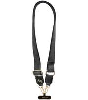 Juodas dirželis telefonui "Guess Crossbody Strap PU 4G Metal Logo"