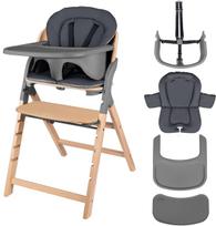 LIONELO maitinimo kėdutė MEGAN, Grey wood