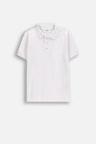 COCCODRILLO polo marškinėliai trumpomis rankovėmis, balti, WC6143601EJB-001-116, 116 dydis
