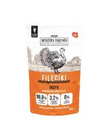 WIEJSKA ZAGRODA „Fileciki“ kalakutienos šlapias maistas katėms, 24 x 85 g