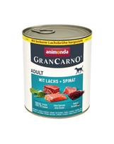 ANIMONDA GranCarno Adult lašiša ir špinatai 24×800 g
