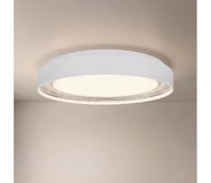 Brilagi - Dimeriuojamas LED lubinis šviestuvas WALDO LED/48W/230V skersm. 40 cm balta/sidabrinė + su nuotoliniu pulteliu