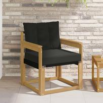 Lauko sofa Kietasis akacijos medis ir Textilene Balta