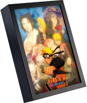 LED rėmintas paveikslas NARUTO SHIPPUDEN, 28 x 20 x 5 cm