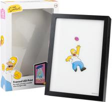 LED rėmintas paveikslas THE SIMPSONS, 28 x 20 x 5 cm