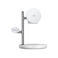 Joyroom JR-W23 Qi2 4-in-1 desktop charger with built-in inductive night light - white