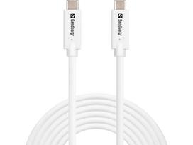 Sandberg 136-75 USB-C>C USB 3.2 Gen2 100W, 3m
