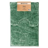 Vonios kilimėlių rinkinys Restilo Bati, žalia sp., 80 cm x 50 cm
