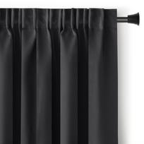Užtemdanti užuolaida Restilo Blackout, juoda sp., 140 cm x 230 cm