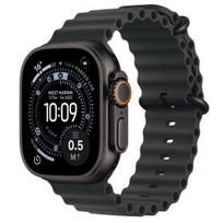APPLE Watch Ultra 3 GPS + Cellular 49mm Black Titanium Case with Black Ocean Band sportinis laikrodis MF0J4ET/A
