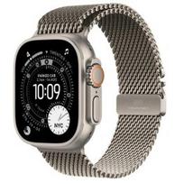 APPLE Watch Ultra 3 GPS + Cellular 49mm Natural Titanium Case with Natural Titanium Milanese, M sportinis laikrodis MEWY4ET