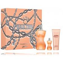 Jean Paul Gaultier Classique rinkinys moterims (100 ml. EDT + 6 ml. EDT + 75 ml. kūno losjonas) - 1 vnt.