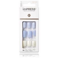 Kiss imPRESS Nails Lavender Whisper priklijuojami dirbtiniai nagai - 30 vnt.