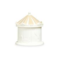Dramblio kaulo spalvos vaikiška naktinė lemputė Carousel Off-White – Cam Cam Copenhagen