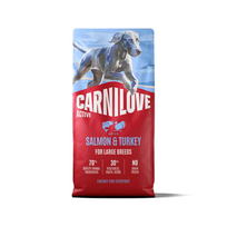 Carnilove Active Salmon-Turkey Adult Large Breed sausas maistas didelių veislių šunims, 12 kg