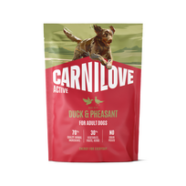 Carnilove Active Duck-Pheasant Adult sausas maistas šunims, 1,5 kg