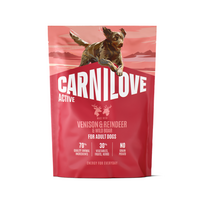 Carnilove Active Venison-Reindeer-Wild Boar Adult sausas maistas šunims, 1,5 kg