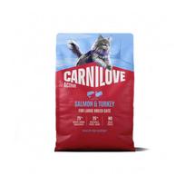 Carnilove Active Salmon-Turkey Adult Large Breed sausas maistas didelių veislių katėms, 2 kg