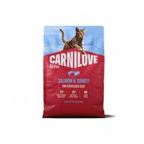 Carnilove Active Salmon-Turkey Adult sausas maistas sterilizuotoms katėms, 2 kg