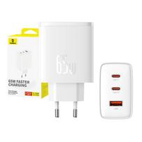 Baseus OS-Cube Pro 2xUSB-C + USB, 65W (white)