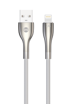 Forever  Sleek USB cable - 8pin 1m, 2.4A, white
