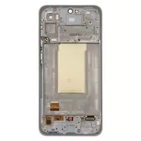 SAMSUNG LCD display + Touch Unit + Front Cover A366B Galaxy A36 5G White (Service Pack)