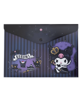 Aplankas (vokas) KUROMI, su spaustuku, A4