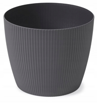 Gėlių vazonas MAGNOLIJA Jumper 260x220mm Tamsiai pilkas