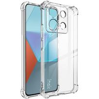 „Imak“ sustiprintos apsaugos kieto silikono (TPU) dėklas - skaidrus (Redmi Note 13 Pro 5G / Poco X6 5G)