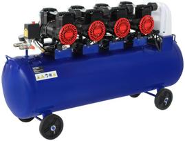 Kompresorius be alyvos KD4095, 120 l, 4 stūmokliai, 400 V, 7 kW, 8 bar
