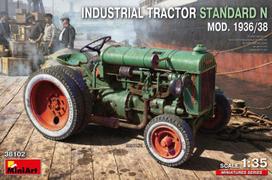 Klijuojamas modelis MiniArt 38102 Industrial Tractor Standard N Mod. 1936/38 1/35