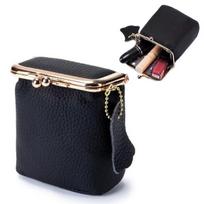 Odinė moteriška kosmetinė , Black