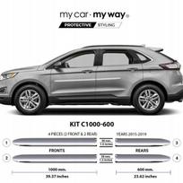 "Ford Edge" - SR šoninių durų CHROM apvadai