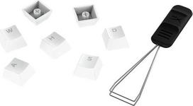 HyperX Keycap Set, Kunststoff (PBT) Double-Shot, weiß, 105 Tasten, ISO-DE (519T5AA#ABD)