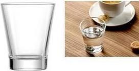 Ritzenhoff & Breker Trinkglas CAFFEINO, 90 ml aus Klarglas, Durchmesser: 60 mm, Höhe: 70 mm, - 6 Stück (824520)