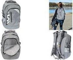 EBERHARD FABER Schulrucksack X-Style, grau/schwarz für Kinder/Teenager von 9 - 16 Jahren, aus Polyester, - 1 Stück (577624)